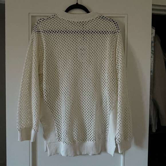 ❕ZARA ASYMMETRICAL MESH TOP❕ - Picture 3 of 4